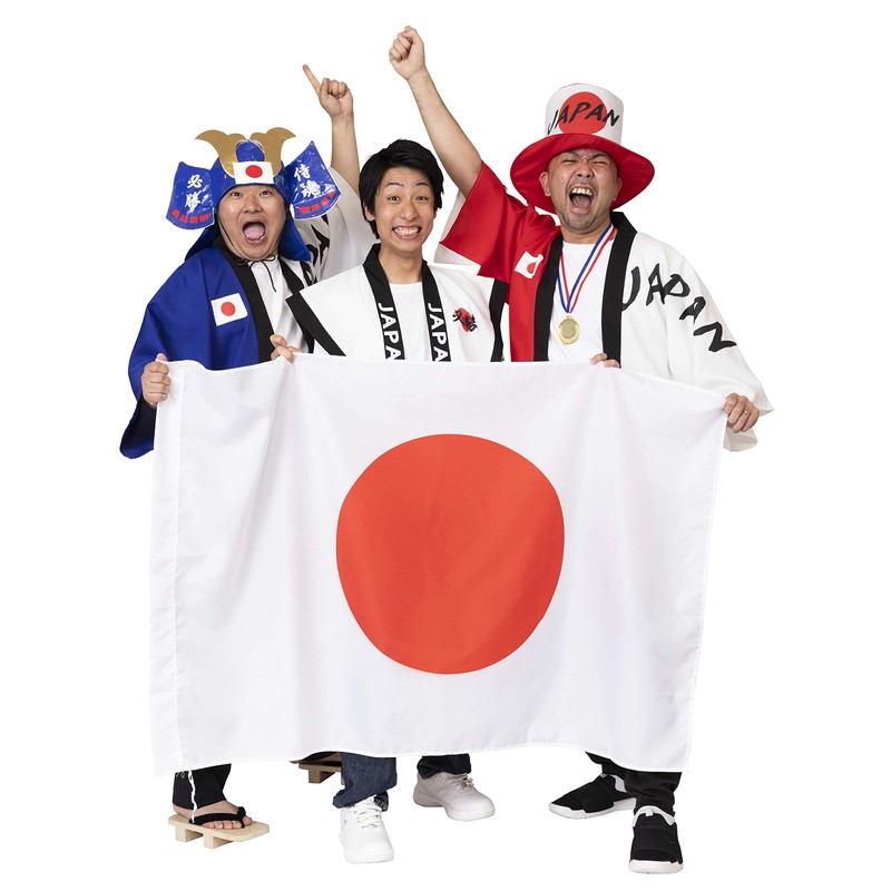 Party City Cheering Goods, Variety Goods, Hinomaru Flag, Large, 35.8