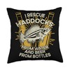 Funny Haddock Gift for Men & Women I Rescue Beer-Fisherman
