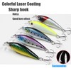 Senvenelec 5 x 3D eyes lure, crank baits, sea and