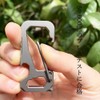 [LibCamp] Keychain Carabiner Titanium Alloy Key Ring Keychain EDC Multi