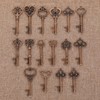 25pcs Bottle Opener Retro Metal Key Bottle Opener with Tag