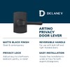 Delaney Callan Hardware Artino Privacy Door Handle, Fits Door 1-3/8