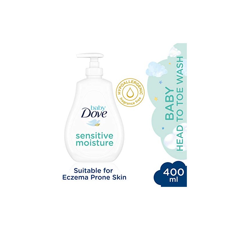 Dove - Baby Sensitive Moisture Gel - 400ML, White