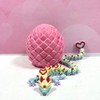 3D Printed Dragon with Dragon Egg, Articulated Rainbow Love Heart