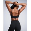 CRZ YOGA Butterbreeze Scoop Neck Sports Bras for Women -