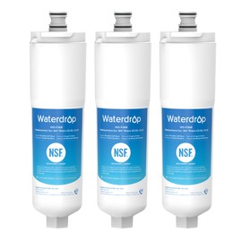 Waterdrop Refrigerator Water Filter, Replacement for Bosch® 640565, Whirlpool® WHKF-R-PLUS, EVOLFLTR10, 3M® Cuno CS-52, CS-51, W1085590, 51000, 3 Filters