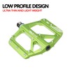 SOLODRIVE Mountain Bike Flat Pedals, Low-Profile Aluminium Alloy Bicycle Pedals,