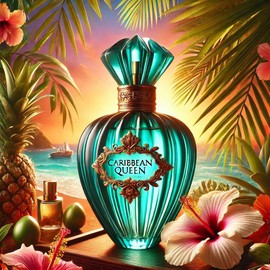 ASMARKET reflection of CARIBBEAN QUEEN is a TROPICAL FRUITY SWEET fragrance for women alcohol-free hypoallergenic perfume body oil