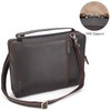 Polare Full Grain Cowhide Leather Bible Cover Church Bag Bible
