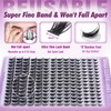Manga Cluster Lashes Extension Set for DIY Eyelash Extensions, Spiky