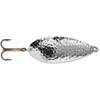 Blue Fox SSP5HMS Strobe Tear Drop Spoon 3-3/4", 1 oz, Hammered Silver