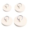 nuoshen 4 Pcs Bath Plugs,Sink Plug Rubber Drain Stopper Kitchen