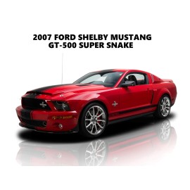 2007 Ford Shelby Mustang GT-500 Super Snake Metal Sign: 12 x 16" & Free Shipping