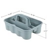 Bringer Set of 6 Plastic Cleaning Caddy Carry Caddy for