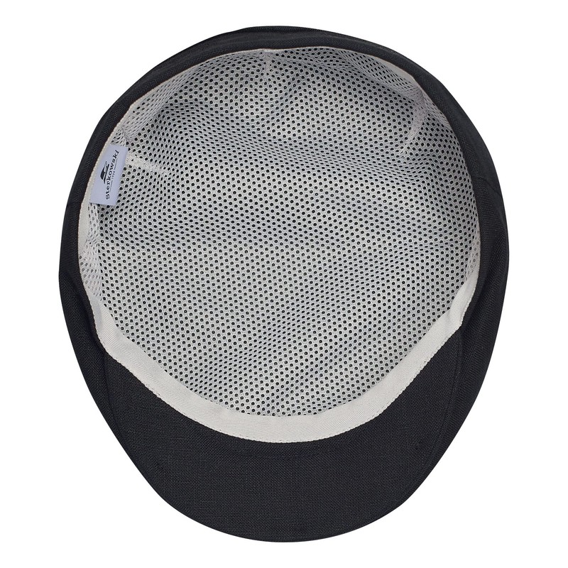 Sterkowski Summer 100% Linen Super Light Flat Cap -