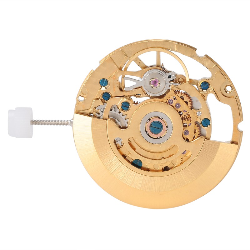 Golden 2824 Watch Movement Kit Hollow Mechanical Watch Movement Replacement