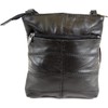 Lorenz Leather Cross Body Bag In Black 3780