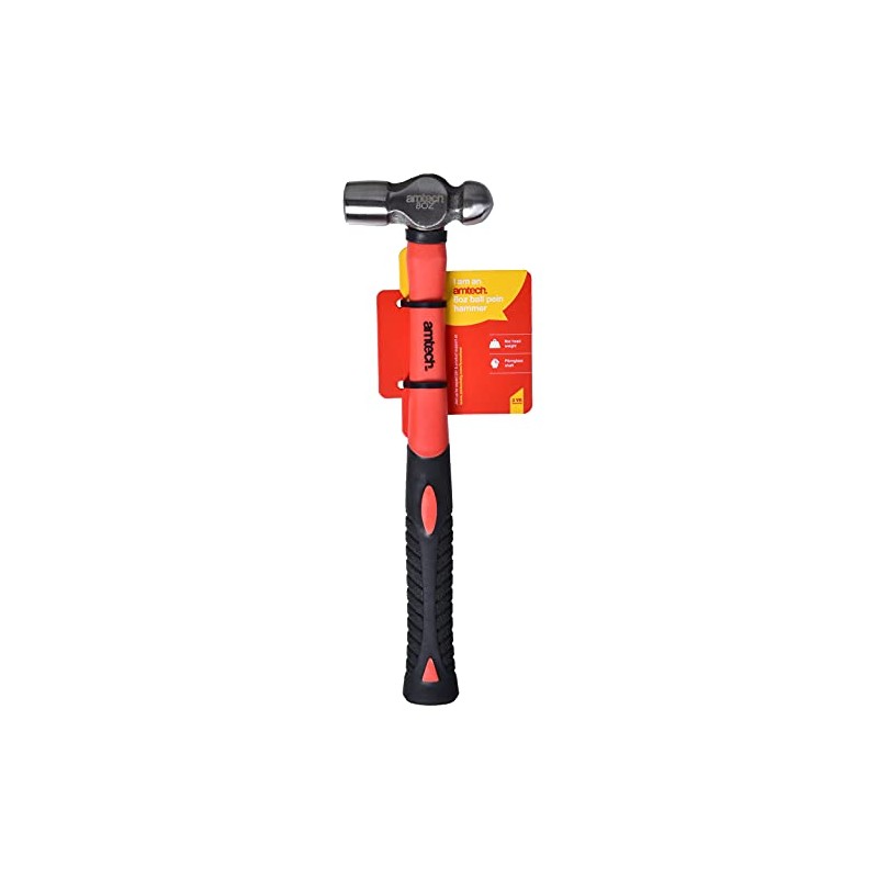Amtech A0670 8oz (225g) Ball Pein Hammer with fibreglass Shaft
