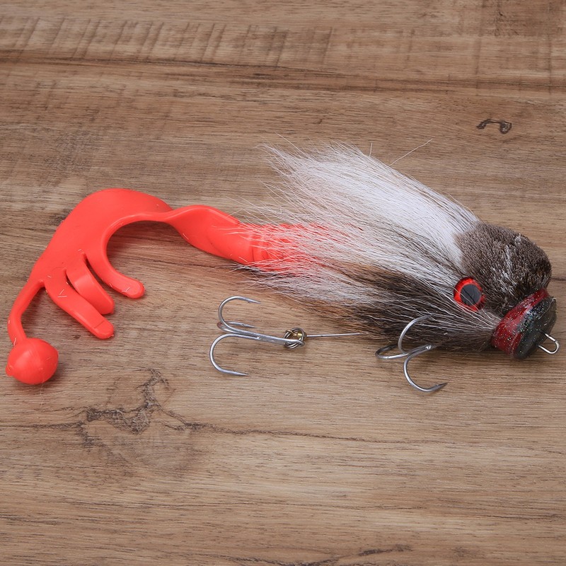 Simulation Mouse Shape Resin Fishing Lure Soft Bait Tackle with