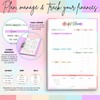 Budget Planner & Monthly Bill Notepad | Finance Budget Planner