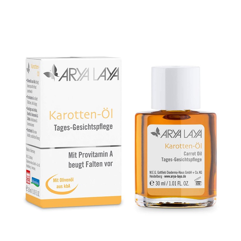 ARYA LAYA Carrot Oil | Facial Care with Provitamin A