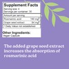 LifeLink Rosmarinic Acid Complex | 120 capsules | Vegan, Non-GMO,