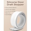 SUNMON Silicone Door Draft Stopper, 39in Upgraded Door Slide-On Under