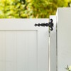 sourcing map 3.5 Inch Door Tee Hinge, 2Pcs T-Strap Hinges