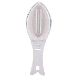 Yosoo Plastic Fish Scaler Remover, No Mess Fish Descaler Tool Fish Scraper, Fast Cleaning Fish Skin Brush Cleaning Kit