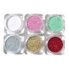 Naked Cosmetics Glitter 6 Colours x 1.8 g
