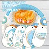 Greencian 168 Pcs Donut Sweet One Birthday Party Decoration Serves