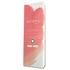 Feliamo フェリアモワンデーUV10枚 白石麻衣イメージモデル 【シャイニーブラウン】-2.00