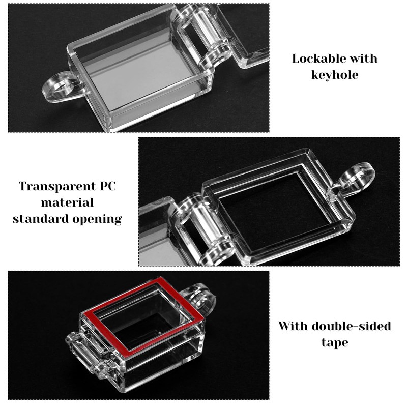 Chunful 4 Pcs Power Push Button Switch Cover Toggle Anti-misoperation