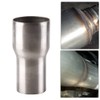 MUTEKI Exhaust Pipe Adapter, Exhaust Connecting Pipe, Universal, Pipe Coupler,