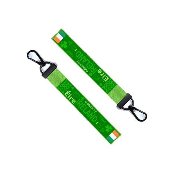 Inking House Ireland key tag Luggage Tag Zipper Pull Keychain