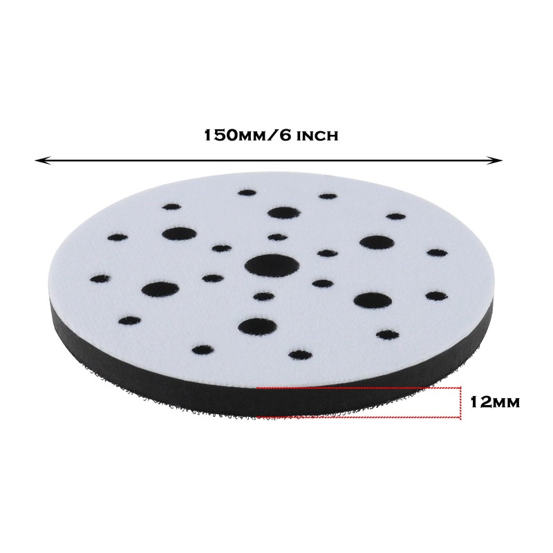 ECSiNG 2PCS Soft Sponge Interface Pad 150mm Diameter 25 Holes