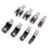 8 Pieces HSS Wood Plug Cutter Set, ASelected Tenon Cutter