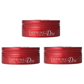 Napura Imprime Art Wax 2.8 oz (80 g), Design Move (3 Piece Set) [Hair Wax]
