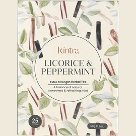 Kintra Foods Licorice and Peppermint Tea 25 Teabags