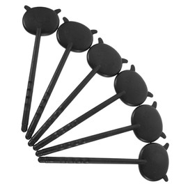 FRCOLOR 1set Handheld Plastic Eye Occluder for Testing Durable Optometry Instrument Lightweight and Easy to Use for Accurate Eye Exams 6pcs