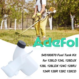 Adefol 545180870 Fuel Tank Assembly for Husqvarna 128LD 124L 128DJX 128L 128LDX 124C 128RJ 124R 128R 128C 128CD String Trimmers Edger, 128LD Replacement Gas Tank Replace 545 18 08-70