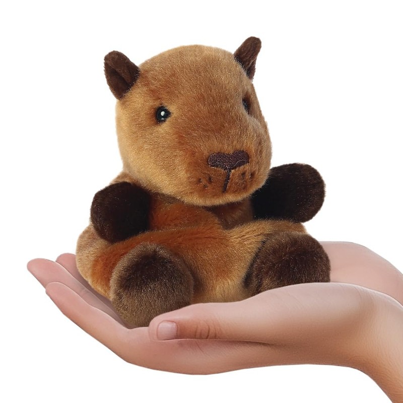 Aurora, 33839, Palm Pals Sid Capybara 5In, Soft Toy, Brown