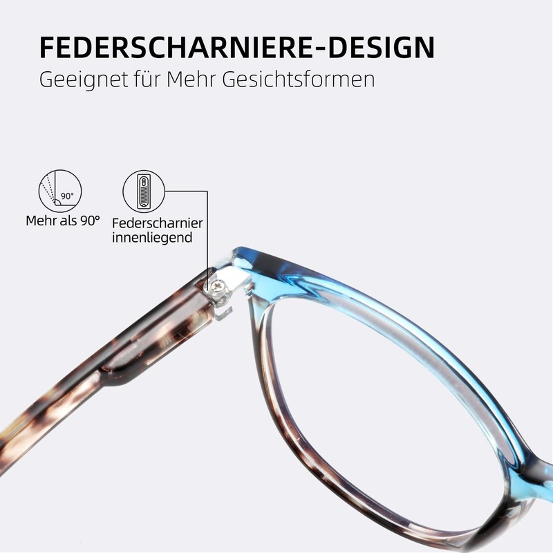ZENOTTIC Blue Light Filter Glasses for Men and Women Computer