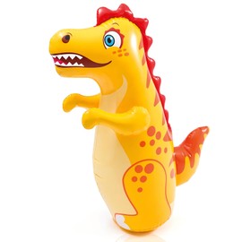JUJUGO Animal Sandbag for Children, Boxing, 35.4 inches (90 cm), Freestanding, Inflatable Punching Bag, For Kids, Indoor/Outdoor, Stress Relief, Exercise Toy, Birthday Gift