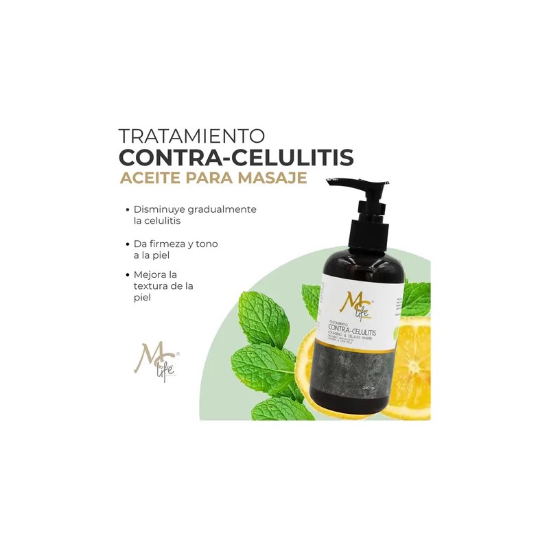 Mc Nails Life Aceite Anticelulitis con Colágeno y Células Madre,