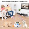Cat Toy 3 in 1 Interactive Cat Toys for Indoor