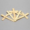 Mini Palm Crosses – Pack of 50 Handmade Dried Palm