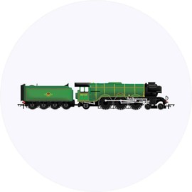 24 x 40mm Round 'The Flying Scotsman' Stickers (SK00057000)
