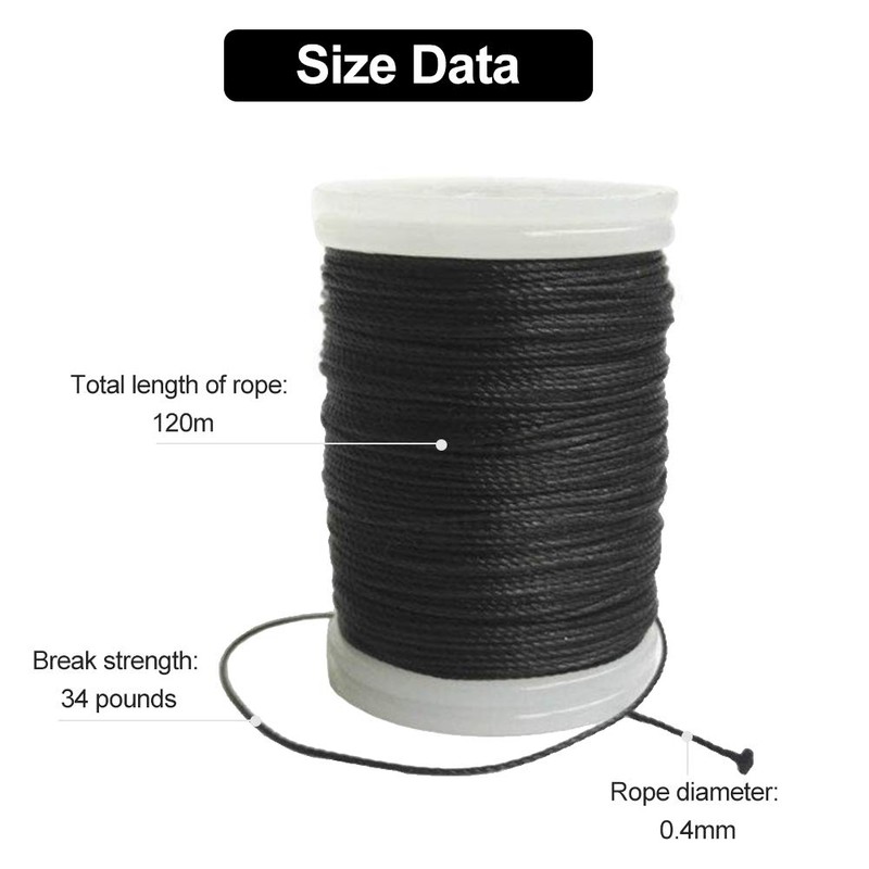 Alomejor 120m Bow string Serving Thread and Durable Nylon String