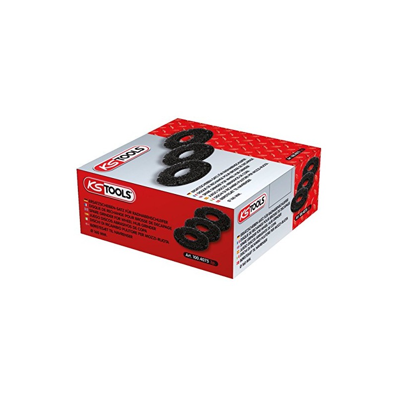 KS Tools 100.4075 Replacement discs set for wheel hub grinder,
